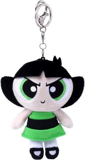 Yiran Health & Beauty Powerpuff Girls Plüsch-Schlüsselanhänger Blossom Bubbles Buttercup, 12 cm, ab 3 Jahren - Bild 1