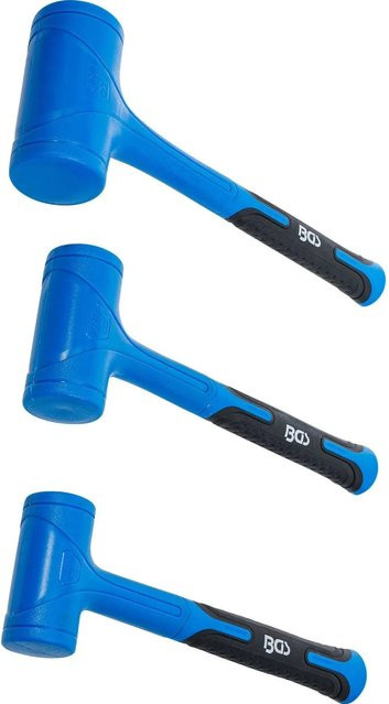 BGS Schonhammer Satz rückschlagfrei, 3-teilig, Durchmesser: 47 mm, 55 mm, 65 mm - Bild 1