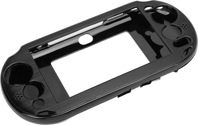 DIYelecs Aluminium Hartschale Schutzhülle für PSV 2000 Handheld Spielkonsole in Schwarz - Bild 1