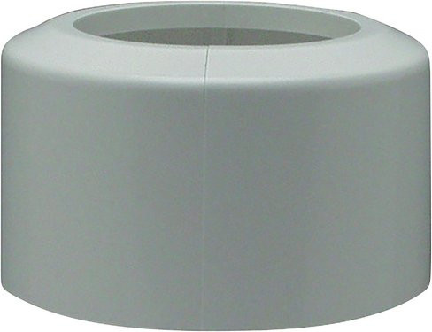Cornat Rosette aus Kunststoff in Weiss, Durchmesser: 110 mm - Bild 1