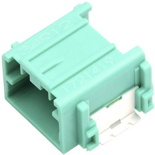 Molex Einbau-Stiftleiste Standard 4-polig in Gold und Grün - Bild 1