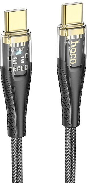 HOCO U121 USB-C Daten- und Ladekabel, 60W, Schwarz, Länge: 1,2 m - Bild 1