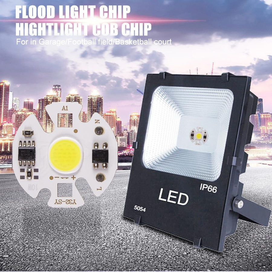 2 Stück Mini COB LED Lampenchips von GuangZhouZhenqin, 220V, 5W, weiß, IP65 Schutzklasse für DIY LED Flutlicht Scheinwerfer - Bild 3