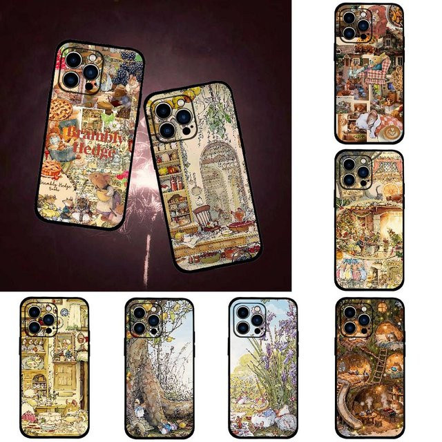 Brambly Hedge Handyhülle für Apple iPhone 11 bis iPhone 17 Pro Max Plus Mini aus weichem TPU in Multicolour - Bild 1