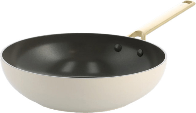 BK Sublime Wok aus Keramik in Beige, Durchmesser: 28 cm - Bild 1