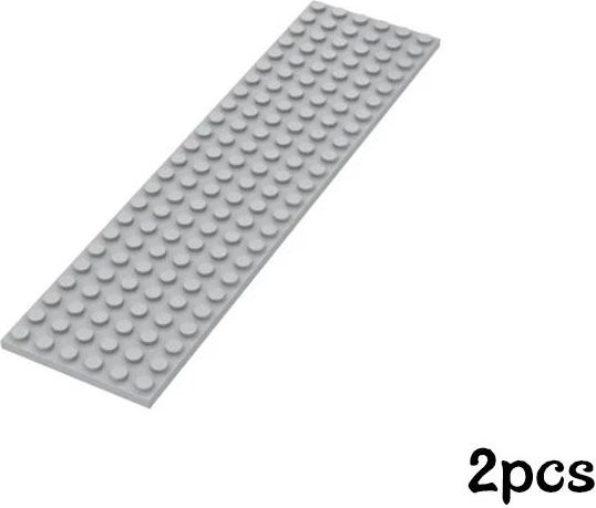 Yiran toy 6x24 Noppenplatte Konstruktionssteine 2-teiliges Set - Bild 1