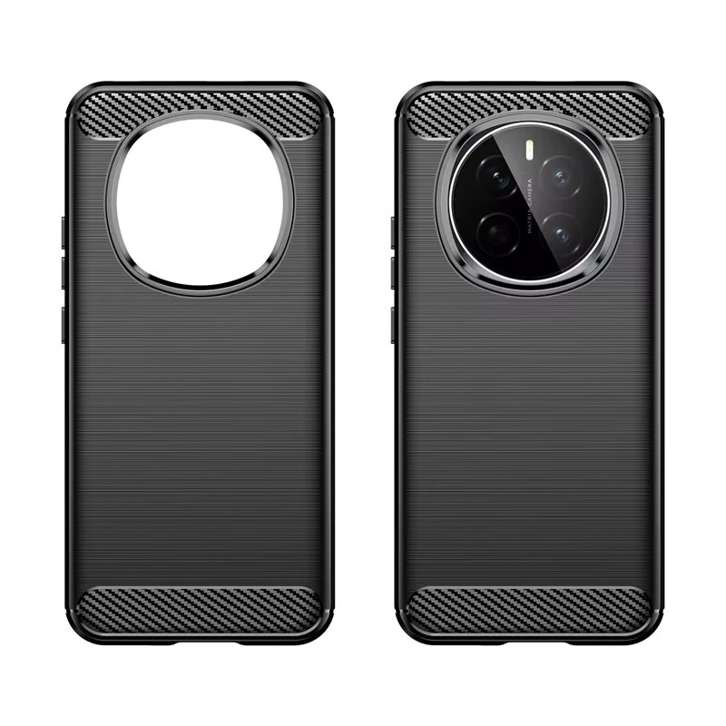 Stoßfeste TPU Carbonfaser Schutzhülle für Honor Magic 7 Pro, Honor Magic 6 5G Lite und Honor Magic 7 in Schwarz - Bild 5