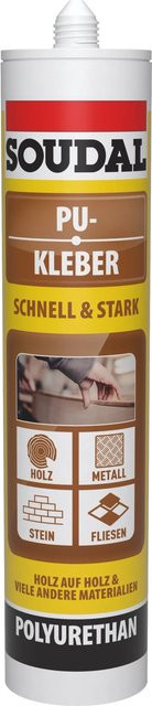 Soudal Polyurethan-Kleber Beige, lösungsmittelfrei, 425 g - Bild 1