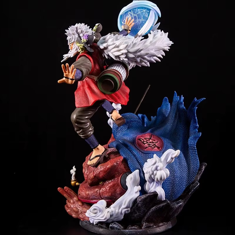 Bandai Naruto Anime Figur Jiraiya Premium Version PVC Modell Statue, Höhe: 39 cm - Bild 2