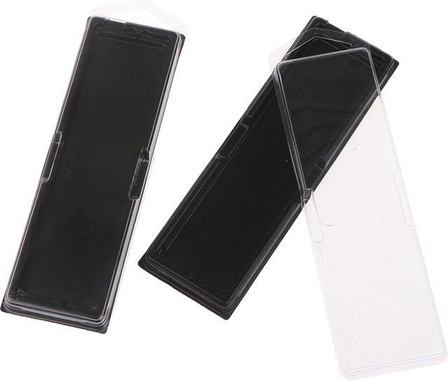 10er Set Kunststoff-Schutzboxen für DDR DDR2 DDR3 DDR4 Speicher Module, transparent - Bild 1
