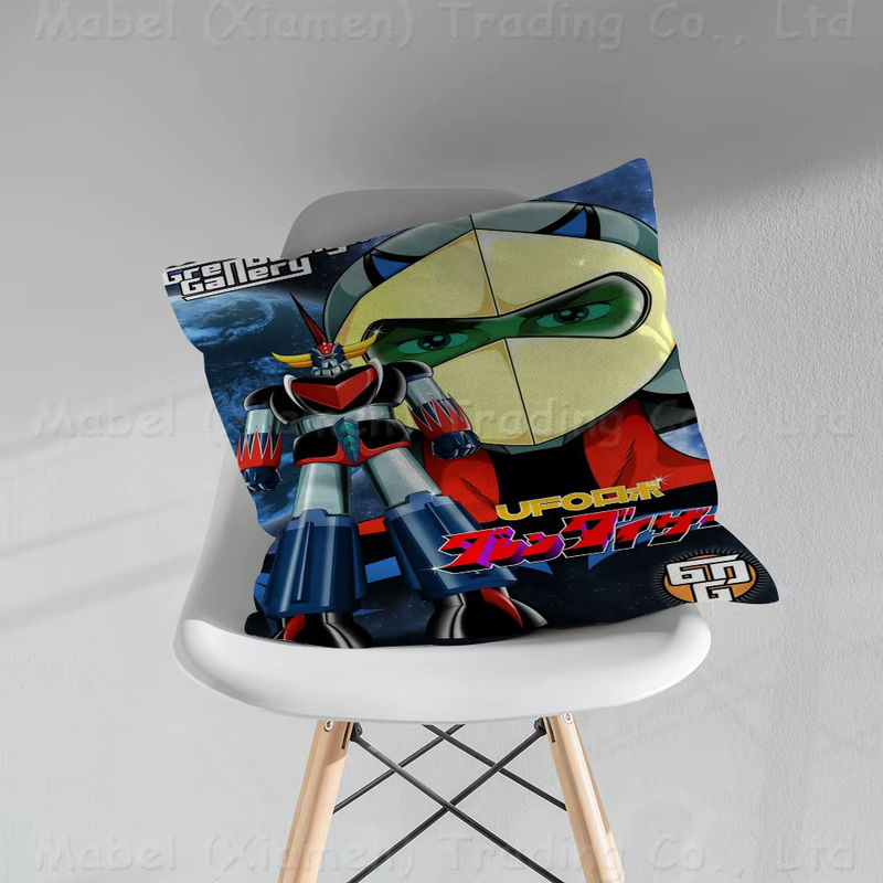 Beast Kingdom UFO-Roboter Goldrake Kissenbezug, Gold/Mehrfarbig, B/H: 45 x 45 cm - Bild 4