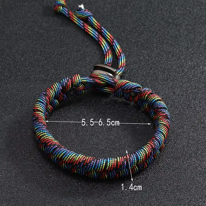 Noter Armband, Paracord, Bunt, Herren - Bild 3