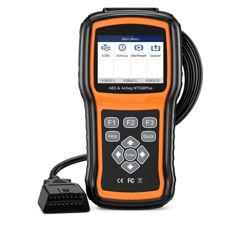 FOXWELL NT530 Plus OBD2-Scanner für BMW: Bidirektionales Diagnose-Scan-Tool für alle Systeme und Wartungsdienste in Schwarz - Bild 3