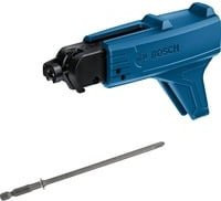 Bosch Professional Magazinaufsatz GMA 55 für Trockenbauschrauber, Blau, B/T/H: 15,6 x 25,3 x 7,2 cm - Bild 1