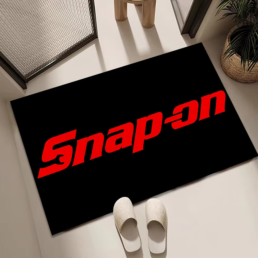 Snap On Tools Logo Teppich rutschfest und saugfähig für Haus, Schlafzimmer, Küche oder Bad - Bild 4