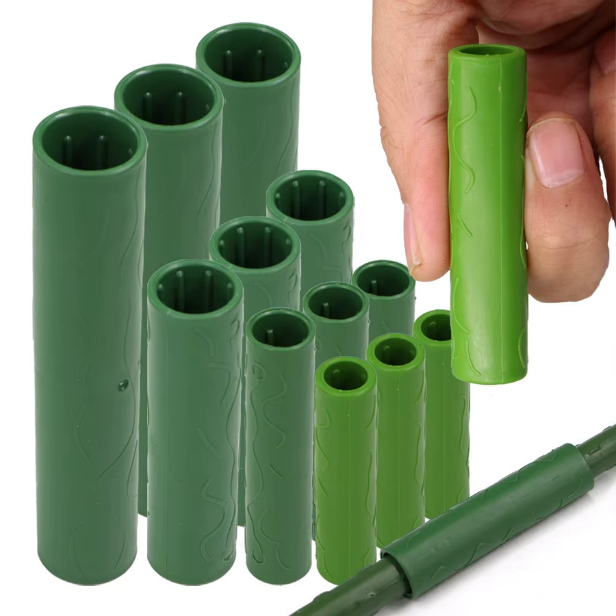 Grüne Pflanzenschutz-Rohrverbinder aus Stahl für mühelose Verbindungen von Gartenstahlrohren mit 8-20 mm Durchmesser - Bild 5