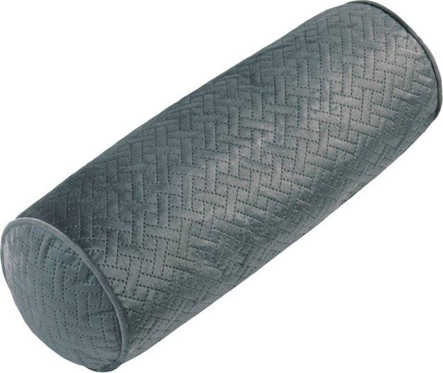 Nackenrolle Ida in Anthrazit aus Polyester, B/H: 40 x 15 cm - Bild 1