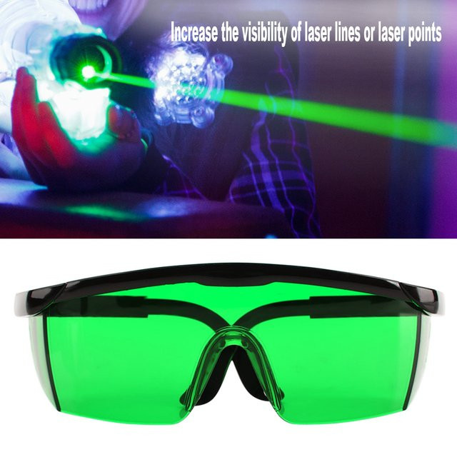 Laser-Sichtverbesserungsbrille kbxlife für Laser-Wasserwaagen in Grün - Bild 1
