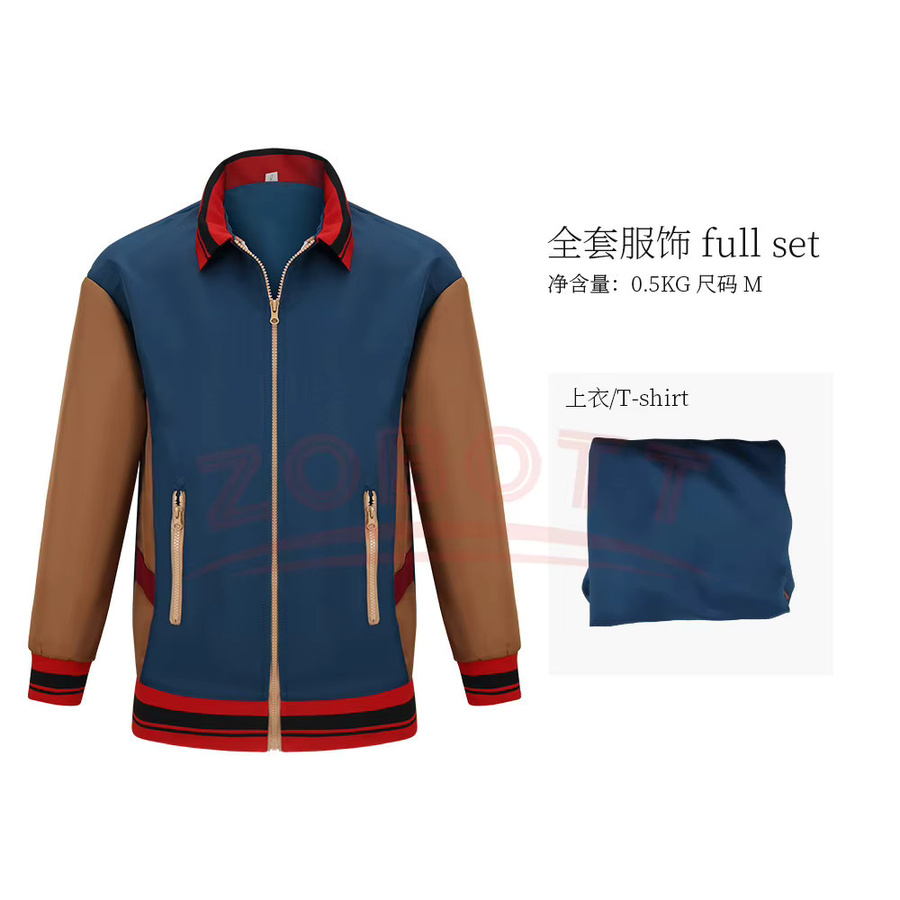 ZOBOTT Stranger Things Will Byers Cosplay Kostüm Jacke, Mantel Hoodie, Unisex, Bunt / Mehrfarbig - Bild 2