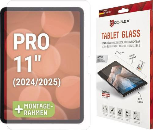 DISPLEX Displayschutzglas für Apple iPad Pro 11 in Transparent mit Anti-Fingerprint-Beschichtung - Bild 1