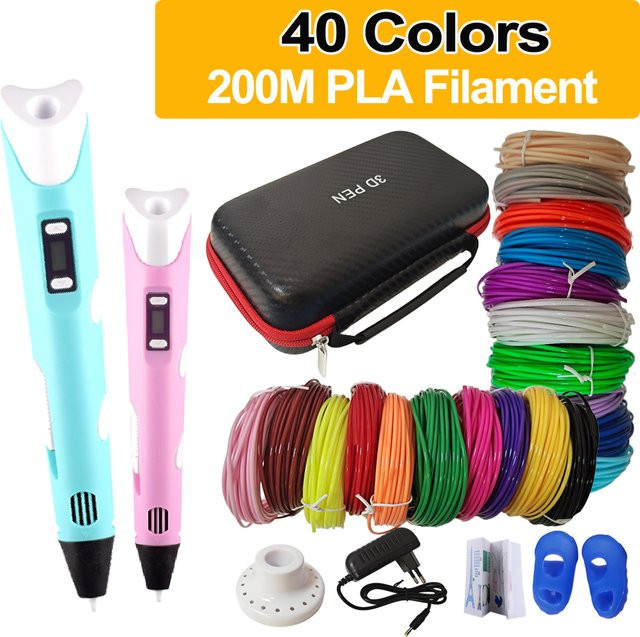 JuniorCare 3D Stift, 40 Farben, Bunt / Mehrfarbig - Bild 1