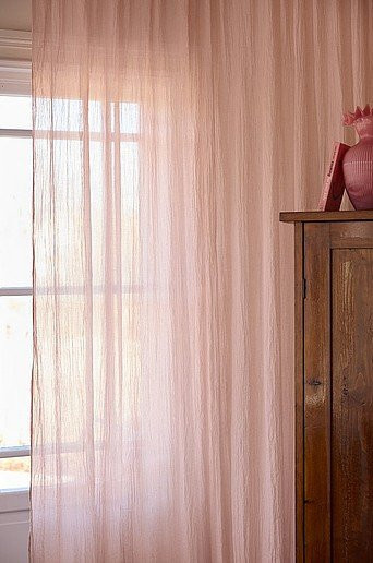 Jotex LAYER Multifunktionsgardine Pink Transparent, 1-Länge extra breit, Höhe: 275 cm - Bild 1