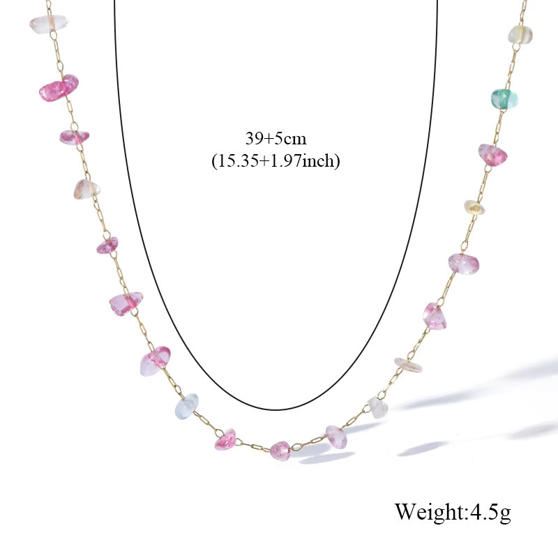 EILIECK Schmuck-Set Halskette und Armbänder, Edelstahl, Damen - Bild 2