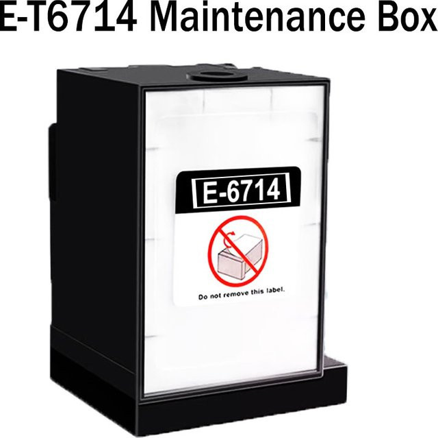 Kompatible Wartungsbox für Epson WorkForce Pro WF-C8190, WF-C869RA, WF8690A, C8190A und PX-S7110 (E-6714 T6714 PXMB6 C13T671400) - Bild 1