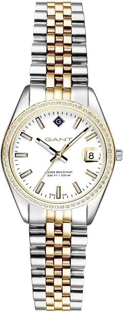 Gant Damenuhr Sussex Mini, Quarz, Edelstahl, Silber, 28 mm, 10 ATM - Bild 1