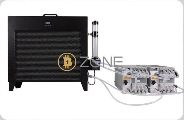 Bitmain Whatsminer Wasserkühler AIO Flüssigkeitskühlung in Schwarz für 2 Stück Antminer S19hydro 198T Bitcoin Miner mit 12,8 kW Leistung - Bild 1