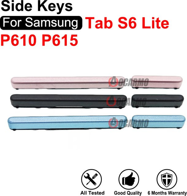 Samsung Galaxy Tab S6 Lite P610 P615 GT-P5200 Ersatzteile für Ein-/Aus-Taste und Lautstärketasten in Blau - Bild 1