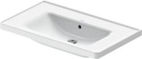 Duravit Möbelwaschtisch D-Neo aus Keramik in Weiß mit Überlauf und Hahnloch, B/T: 80 x 48 cm - Bild 1