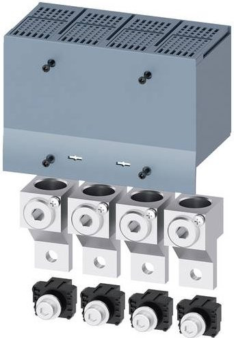 Siemens Rundleiteranschlussklemme 3VA9244-0JC13 in Grau - Bild 1