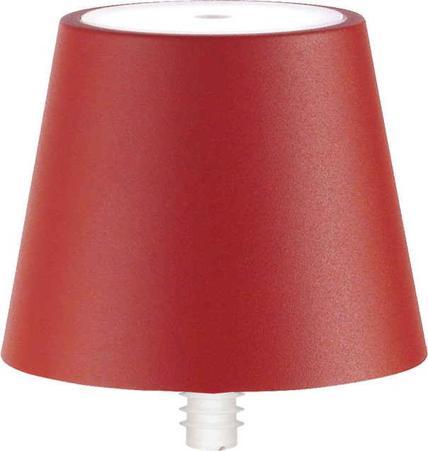 Zafferano Poldina Pro Stopper LED-Akkuleuchte in Rot mit dimmbarer CCT-Funktion - Bild 1