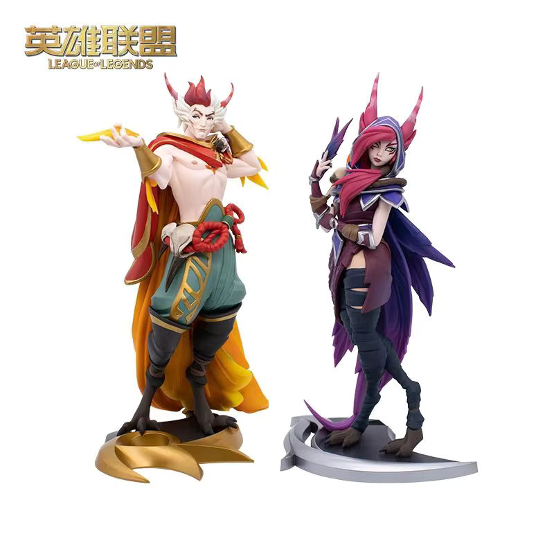 Bandai League of Legends Xayah & Rakan Actionfiguren, Set / Bundle - Bild 3