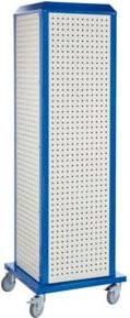 Kappes ToolTower RasterPlan groß Mod. 1 Rollbarer Werkzeugwagen aus Stahl und Kunststoff in Grau und Blau B: 700 cm, T: 700 cm, H: 126 cm - Bild 1