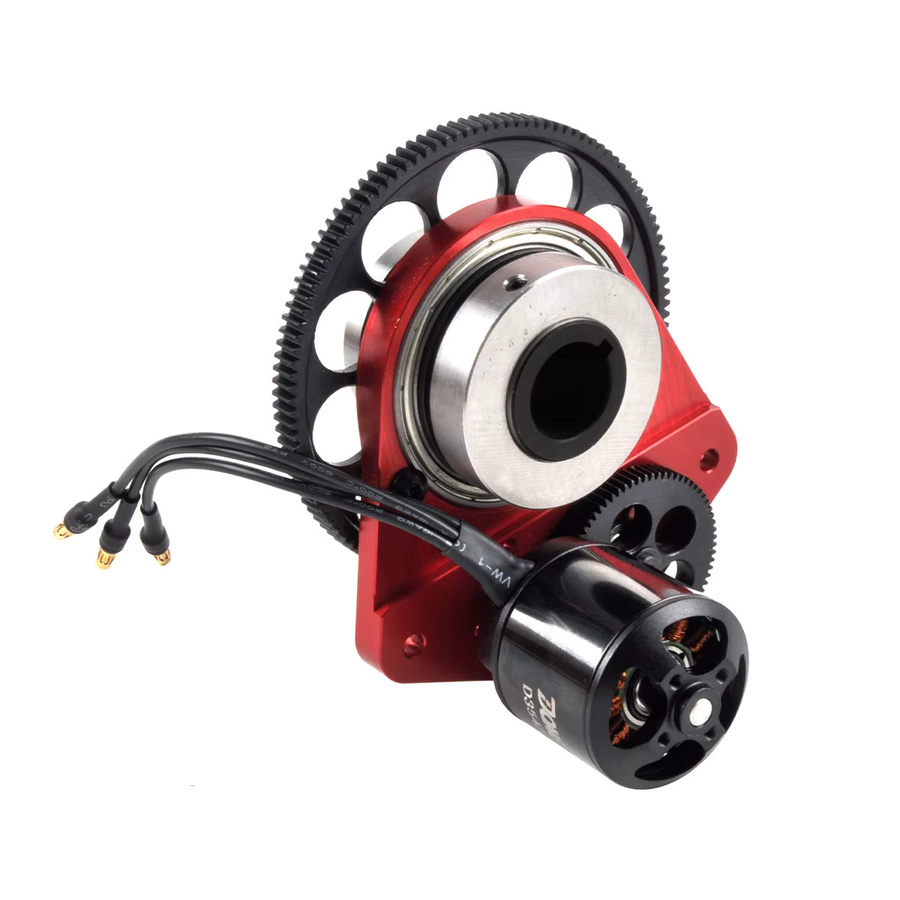 RC-Motor Elektrischer Anlasser On-Board-Auto-Starter für DLE120 Benzinmotor RC-Modellflugzeug, Zubehör, Metall - Bild 3