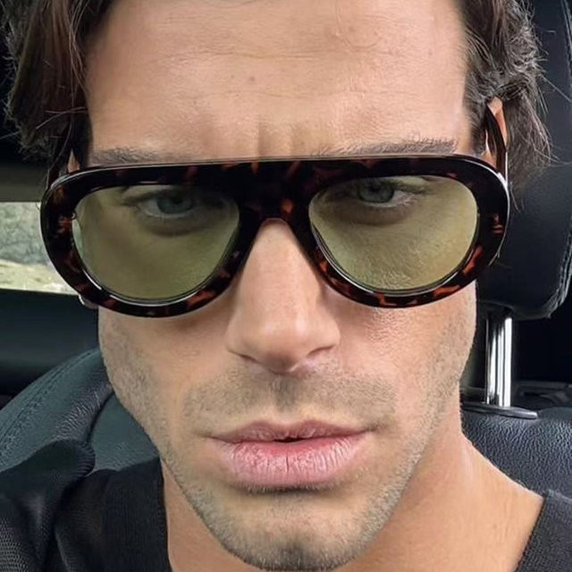 SO&EI Sonnenbrille Aviator, Vollrand, Multicolor, Unisex, Kunststoff - Bild 1