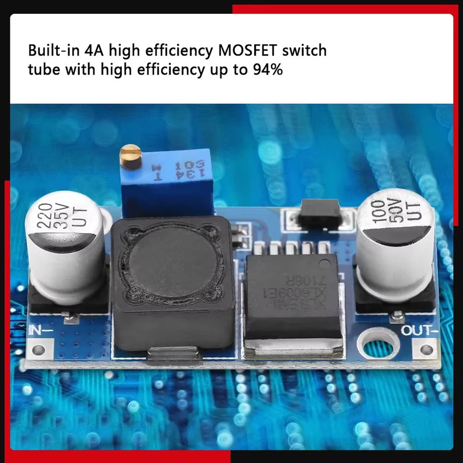 XL6009E1 DC-DC Step-Up Boost Spannungswandlermodul in Blau - Bild 2