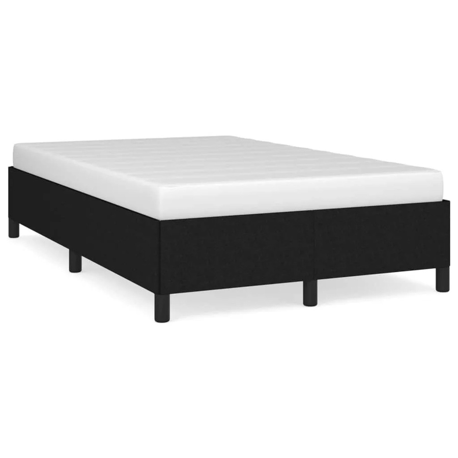 vidaXL Bettgestell modern in Schwarz mit Stoffbezug B/T/H: 120 x 200 x 35 cm - Bild 2
