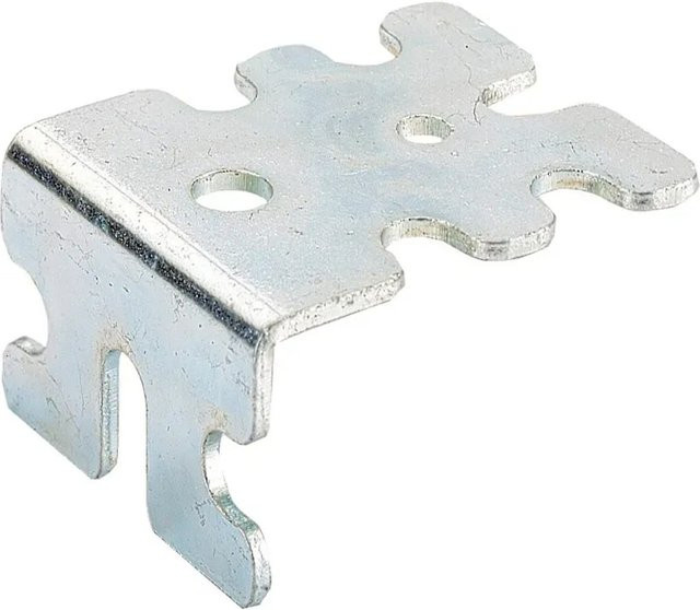 Hettich Eurowinkel System 32 aus verzinktem Stahl in Silber - Bild 1
