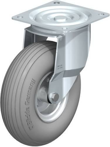 Blickle Lenkrolle 2964 L-P 265R-SG in Grau aus Stahl mit 260 mm Rad-Durchmesser und 250 kg Tragfähigkeit - Bild 1