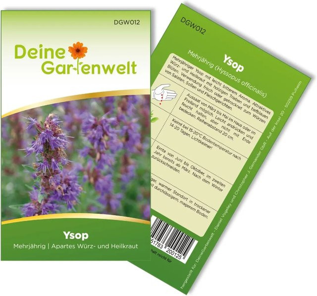 Deine Gartenwelt Ysop Kräutersamen - Bild 1