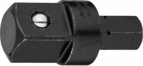 Hazet Adapter 2311 Sechskant massiv 10 mm und Vierkant massiv 12,5 mm (1/2 Zoll) - Bild 1