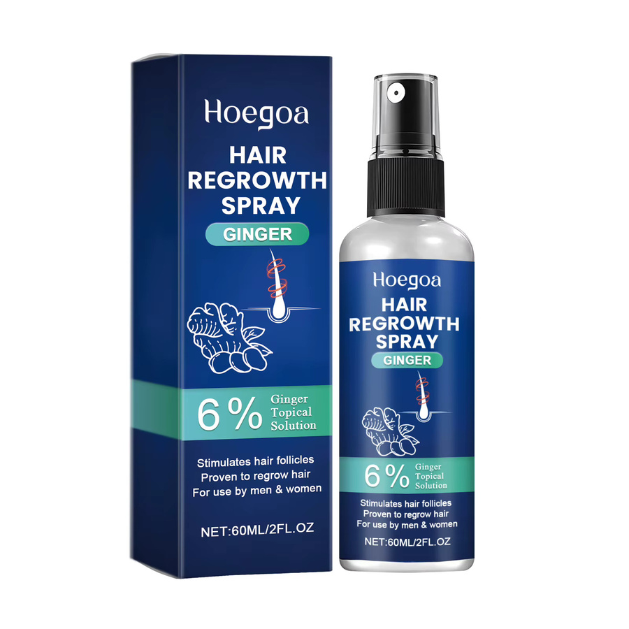 Hoegoa Haarwuchs-Spray, 60 ml, Damen, für strapaziertes Haar - Bild 7