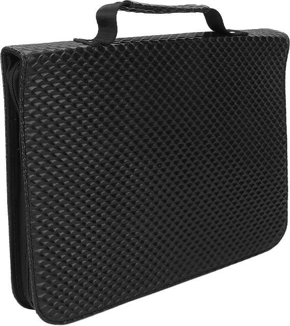 TOMTOP JMS Friseurtasche, PU-Leder, Schwarz, Unisex - Bild 1