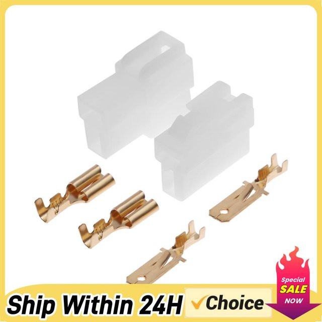 T-Typ Stecker-Buchse-Verbinder für VHF/UHF 2-Pin Stromkabel-Stecker als Walkie-Talkie Zubehör für Kenwood Yaesu Icom - Bild 1