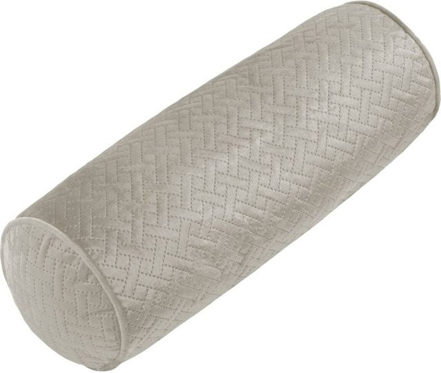 Nackenrolle Ida in Beige aus Polyester mit Oeko-Tex Standard 100, Länge: 40 cm, Breite: 15 cm - Bild 1