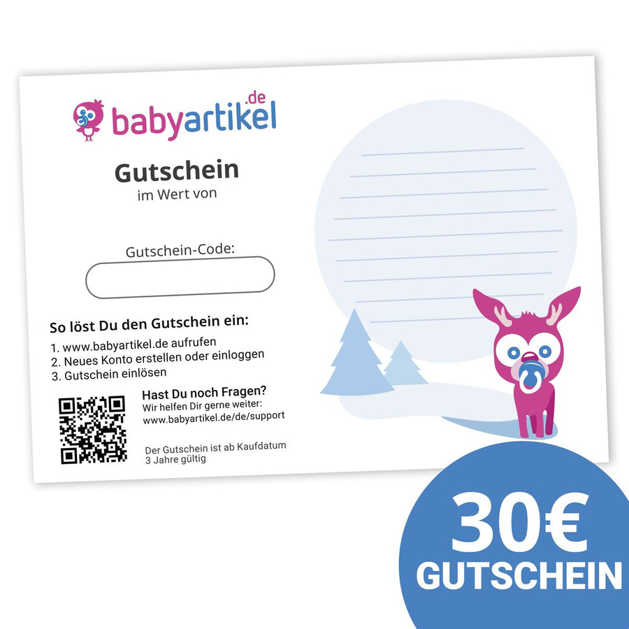 Babyartikel.de Geschenkgutschein im Wert von 30 Euro - Bild 1