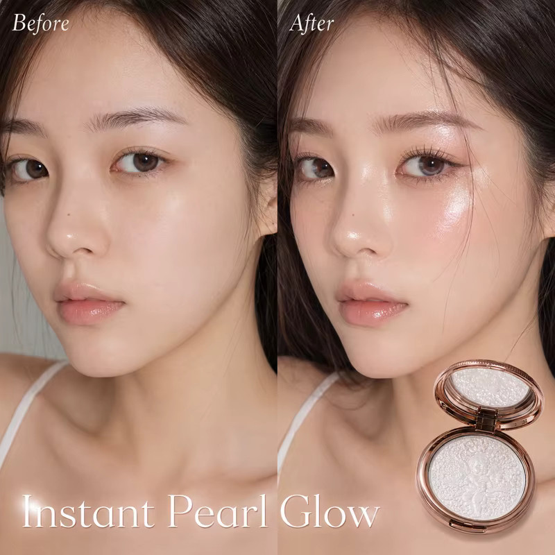 Little Angel Pearl Glow Highlighter-Palette, 4 Farbtöne - Bild 2